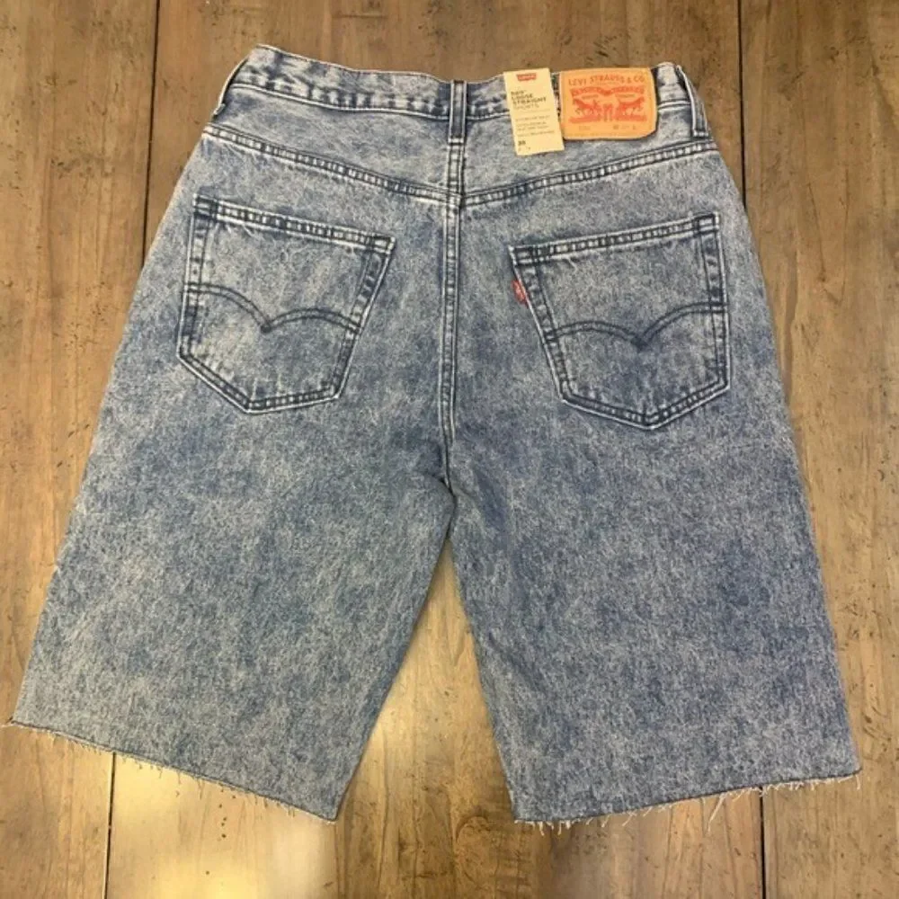 Levi's Loose Straight-Denim Shorts